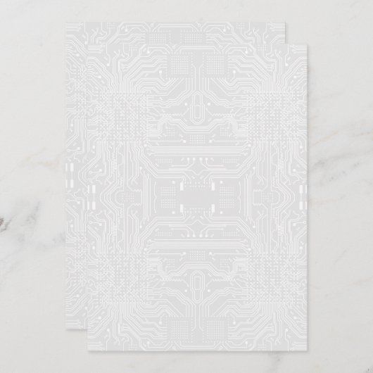 Schalttafel Einladung (Vorne/Hinten)