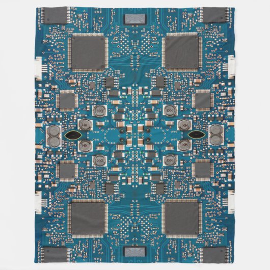 Schalttafel Fleecedecke (Vorderseite)