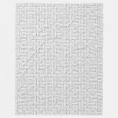 Schalttafel Fleecedecke (Vorderseite)