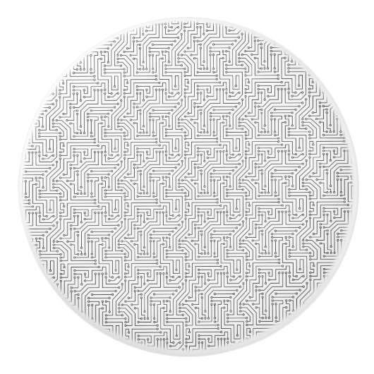 Schalttafel Keramikknauf (Vorderseite)
