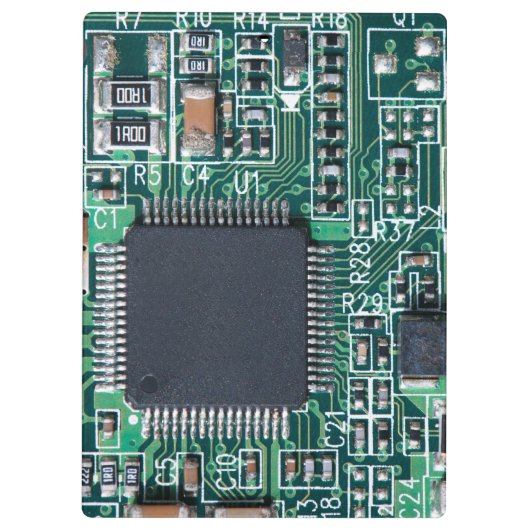 Schalttafel Klemmbrett (Rückseite)