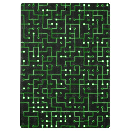 Schalttafel: Klemmbrett (Rückseite)