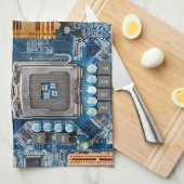 Schalttafel Küchentuch (Viertel Falte)