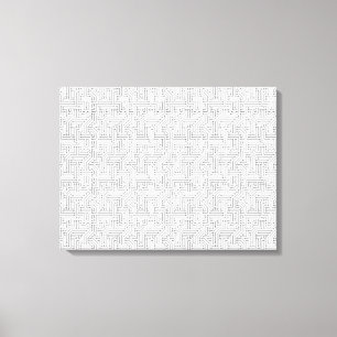 Schalttafel Leinwanddruck