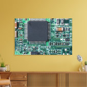 Schalttafel Leinwanddruck (Insitu (Wohnzimmer))