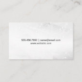 Schalttafel | Logo für Computertechnologie Visitenkarte (Rückseite)