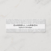 Schalttafel Mini Visitenkarte (Vorderseite)