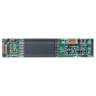 Schalttafel Namensplakette