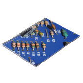 Schalttafel Notizblock (Linke Seite)