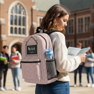 Schalttafel Pink-ID397 Bedruckter Rucksack