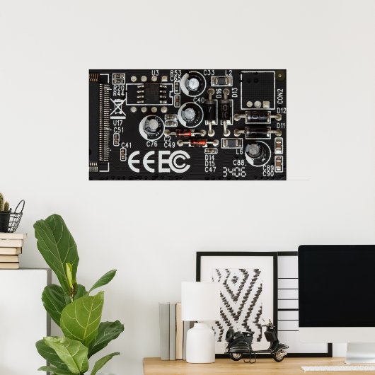 Schalttafel Poster (Heimbüro)