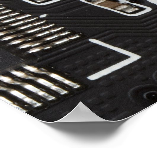 Schalttafel Poster (Ecke)