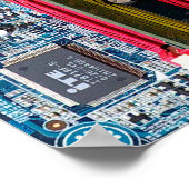 Schalttafel Poster (Ecke)