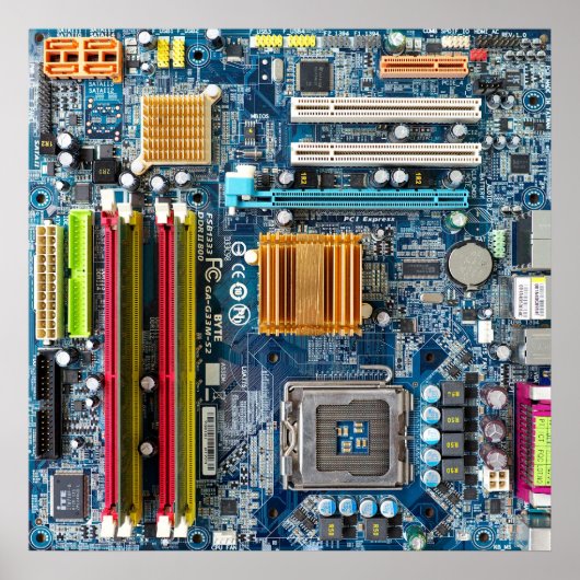 Schalttafel Poster (Vorne)