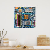 Schalttafel Poster (Küche)