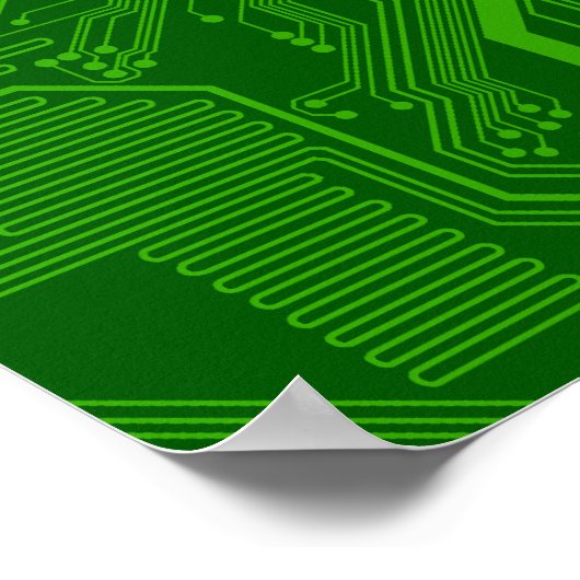 Schalttafel Poster (Ecke)