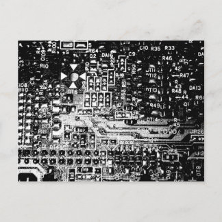 Schalttafel Postkarte
