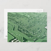 Schalttafel Postkarte (Vorne/Hinten)