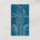 Schalttafel | Red Tech-Logo Visitenkarte (Rückseite)