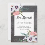 Schalttafel Rosa Weiße Blüte Einladung (Vorderseite)