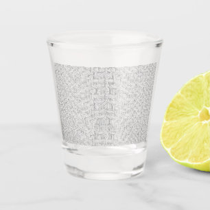 Schalttafel Schnapsglas