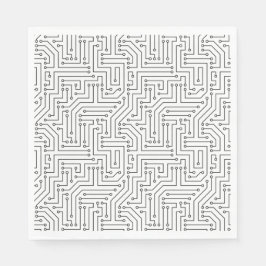 Schalttafel Serviette