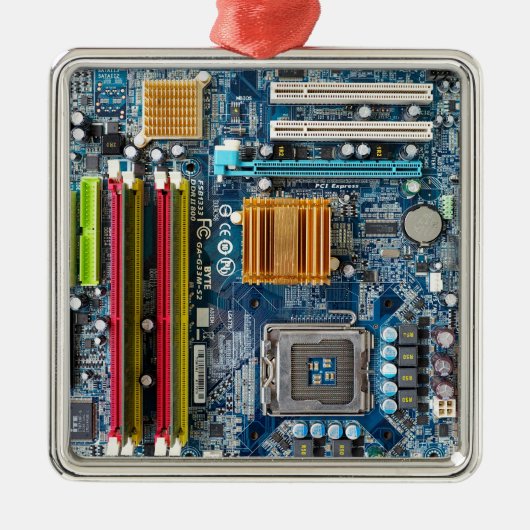 Schalttafel Silbernes Ornament (Vorne)