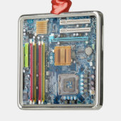 Schalttafel Silbernes Ornament (Links)