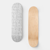 Schalttafel Skateboard (Vorderseite)