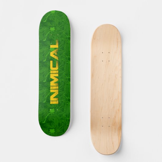 Schalttafel Skateboard (Vorderseite)