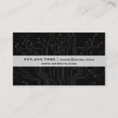 Schalttafel | Technisches Logo Visitenkarte (Rückseite)