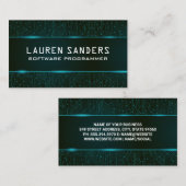 Schalttafel | Technologie Visitenkarte (Vorne/Hinten)