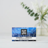 Schalttafel | Technologie Visitenkarte (Stehend Vorderseite)