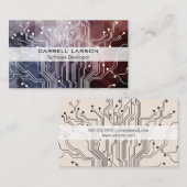 Schalttafel | Technologie Visitenkarte (Vorne/Hinten)