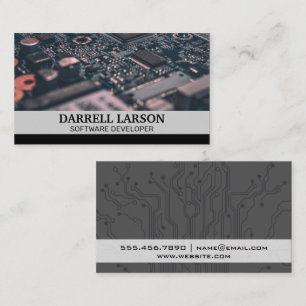 Schalttafel   Technologie Visitenkarte