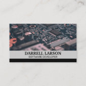 Schalttafel | Technologie Visitenkarte (Vorderseite)