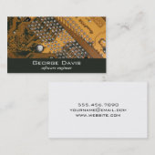 Schalttafel Visitenkarte (Vorne/Hinten)