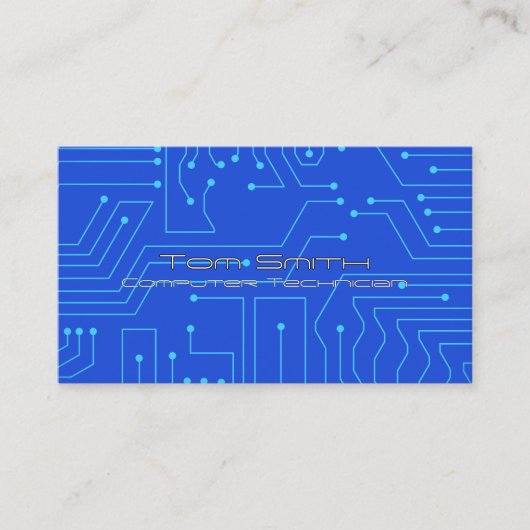 Schalttafel Visitenkarte (Vorderseite)