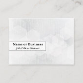 Schalttafel Visitenkarte (Vorderseite)