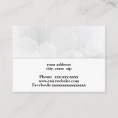 Schalttafel Visitenkarte (Rückseite)