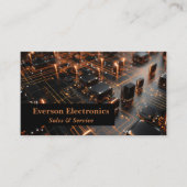 Schalttafel Visitenkarte (Vorderseite)