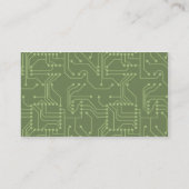 Schalttafel Visitenkarte (Rückseite)