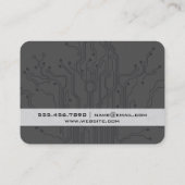 Schalttafel Visitenkarte (Rückseite)