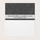 Schalttafel Visitenkarten (Innenseite Aufgefaltet)