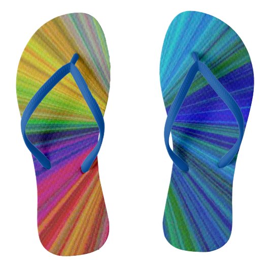 Schaltungsanordnung Gradient Rainbow Badesandalen (Fußbett)