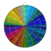 Schaltungsanordnung Gradient Rainbow Dartscheibe (vorne)