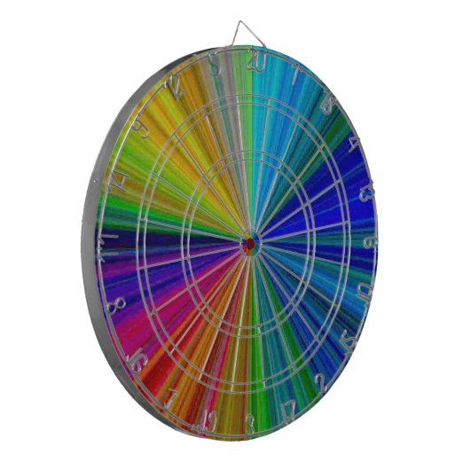 Schaltungsanordnung Gradient Rainbow Dartscheibe (Vorderseite Links)