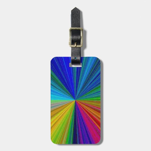 Schaltungsanordnung Gradient Rainbow Gepäckanhänger (Vorderseite vertikal)