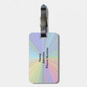 Schaltungsanordnung Gradient Rainbow Gepäckanhänger (Rückseite vertikal)