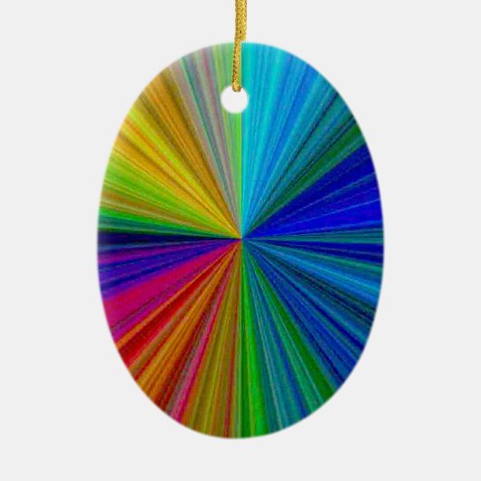 Schaltungsanordnung Gradient Rainbow Keramikornament (Vorne)